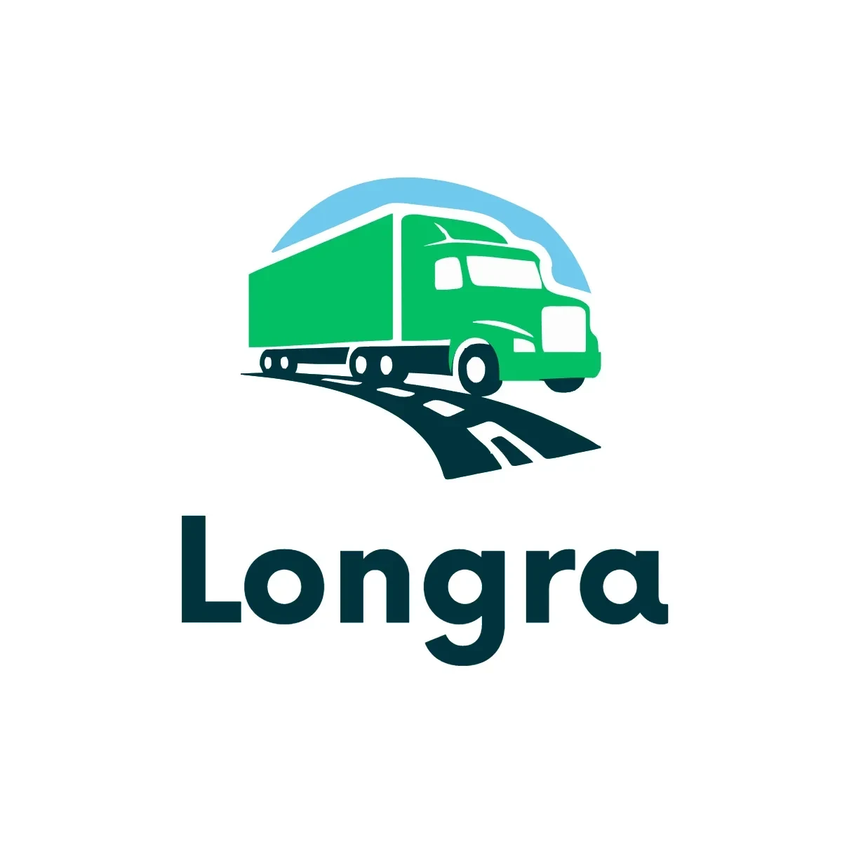 Free Long Haul Trucking Logo to Edit Online