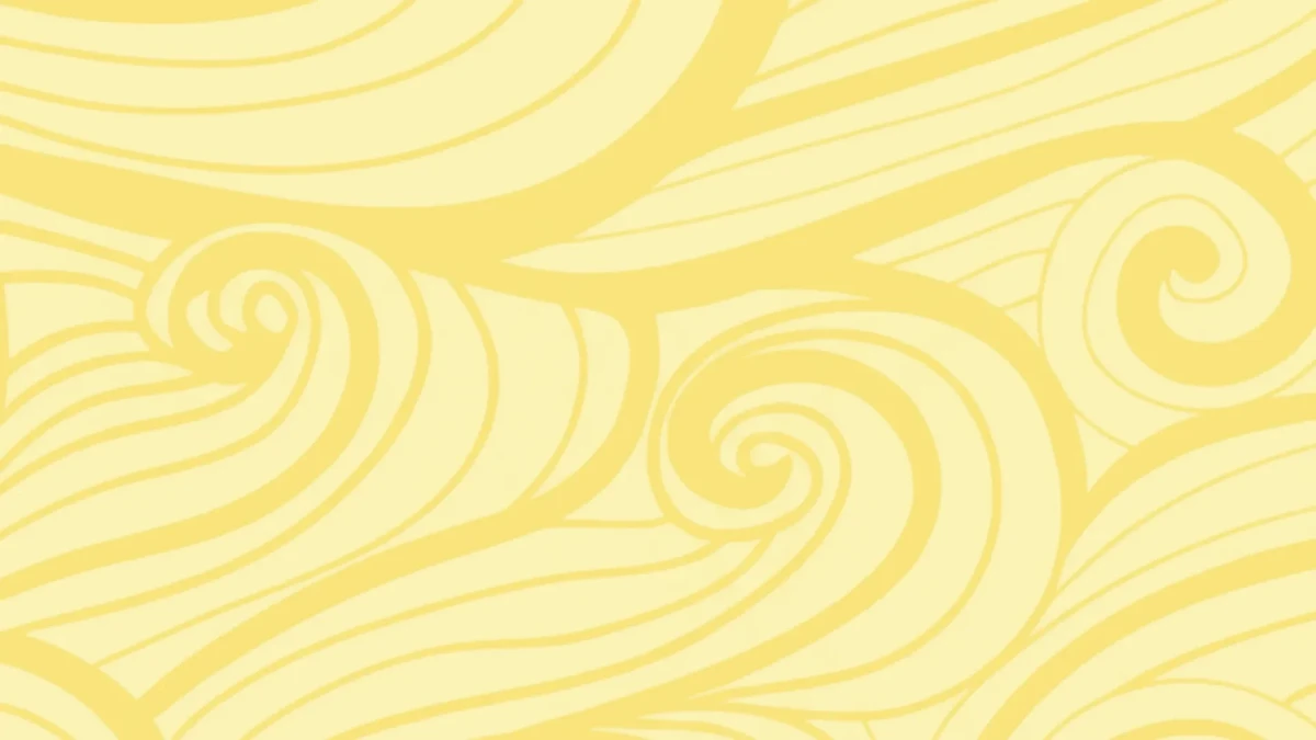 Free Abstract Yellow Waves Background Template to Edit Online