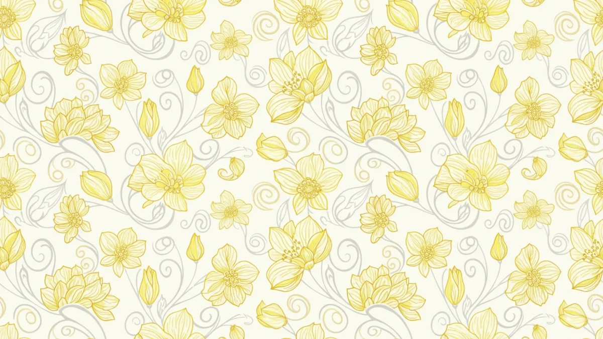 Free Yellow Floral Bloom Background Template to Edit Online