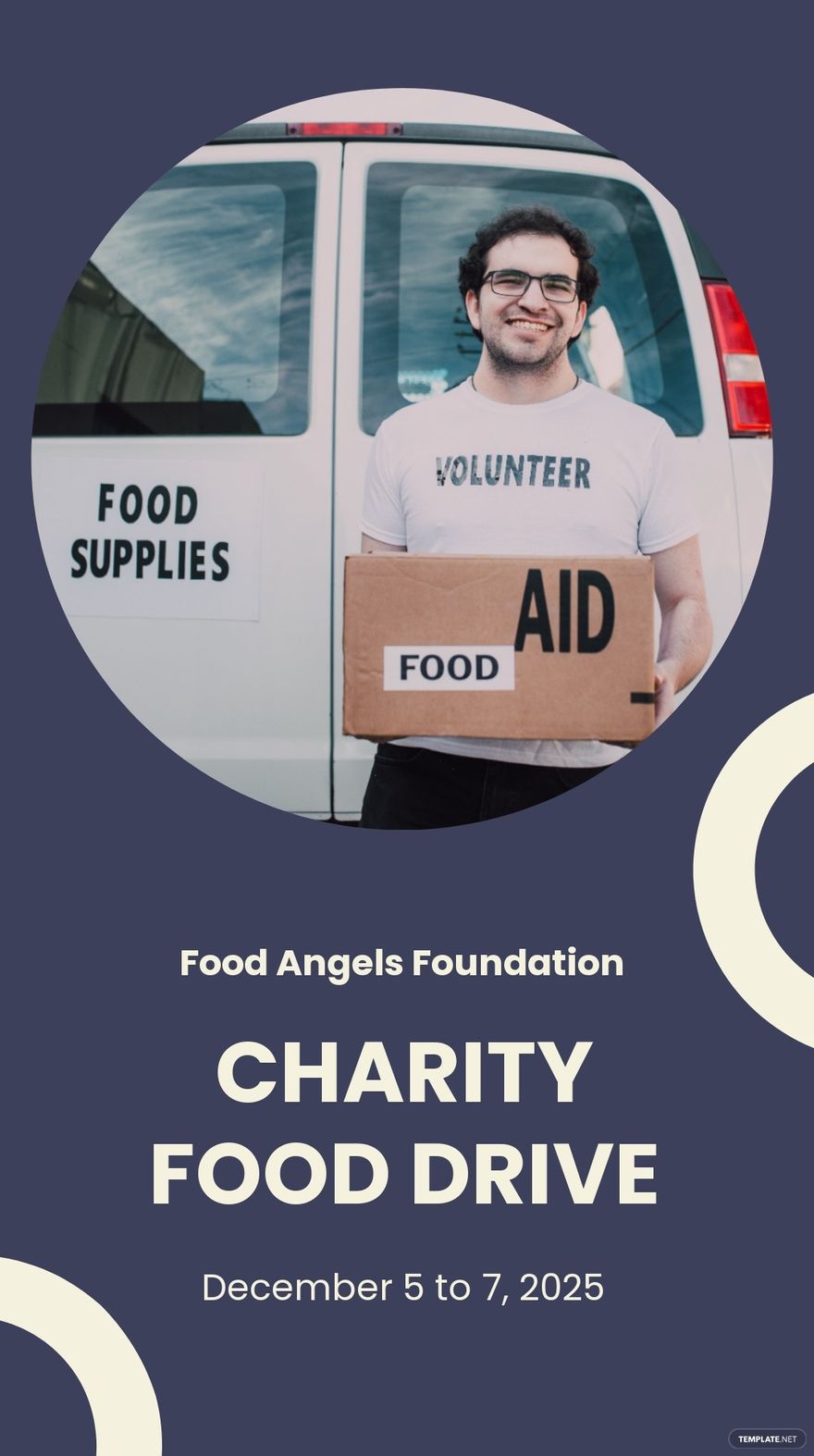 Charity Food Drive Instagram Story Template