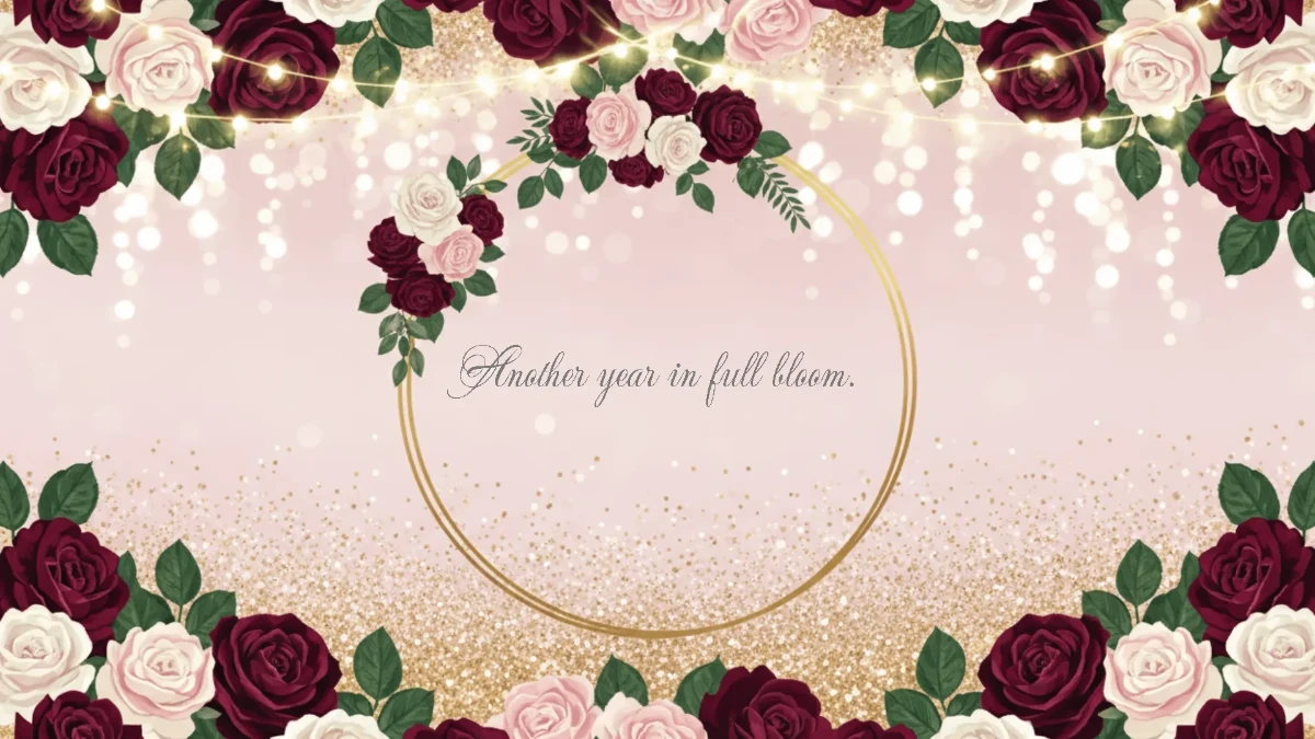 Free Floral Birthday Background Template to Edit Online