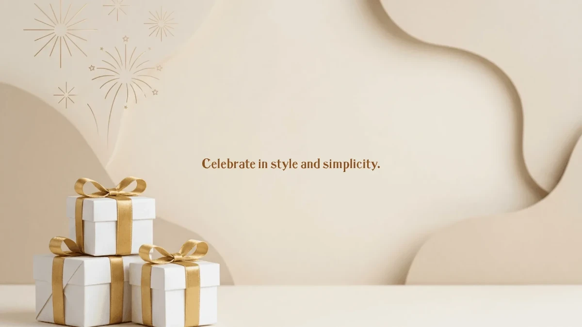 Free Minimalist Birthday Background Template to Edit Online