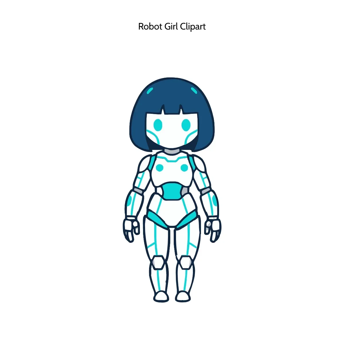 Free Robot Girl Clipart Template to Edit Online Free Robot Girl Clipart Template to Edit Online