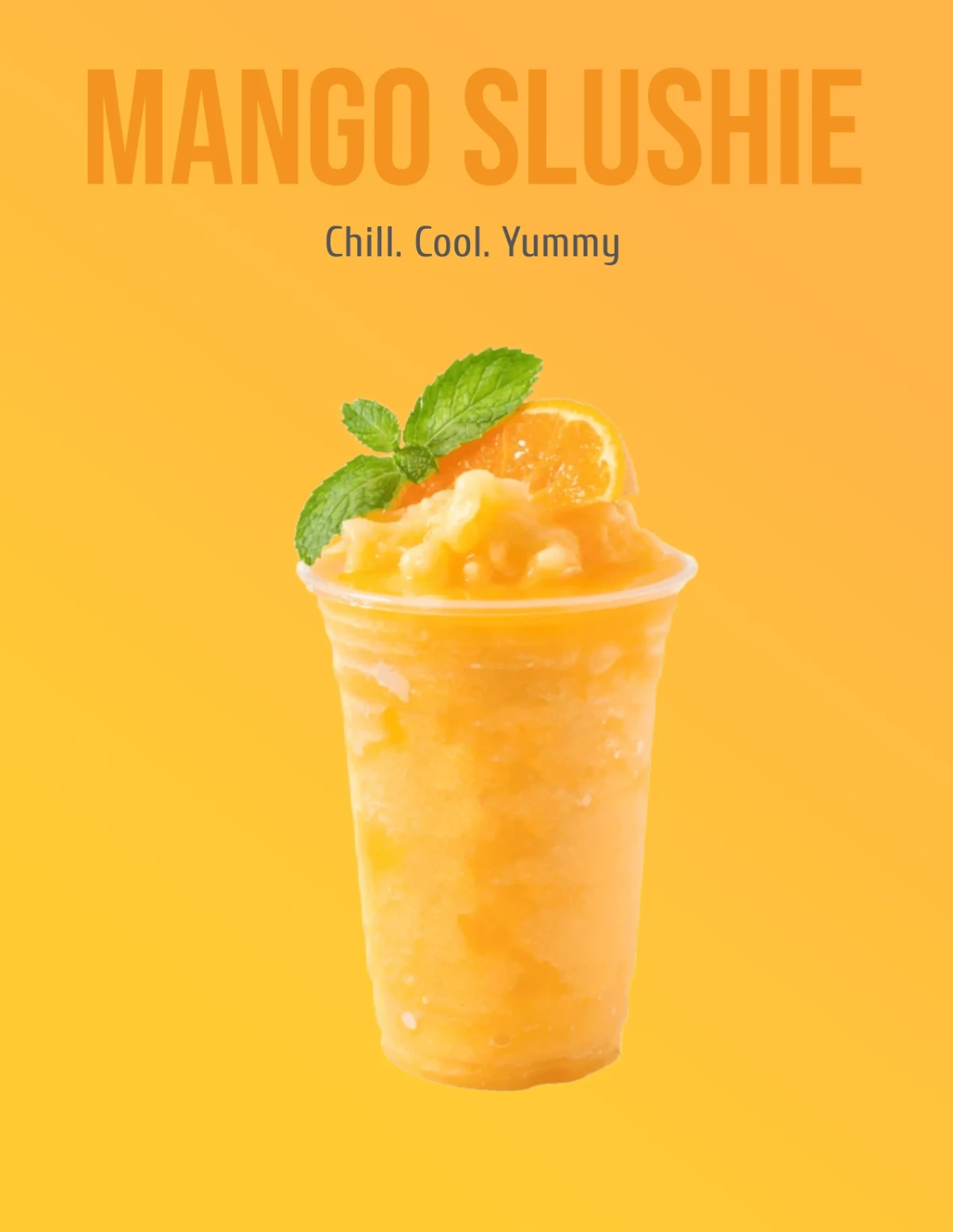 Free Fruit Slush Photo Template to Edit Online