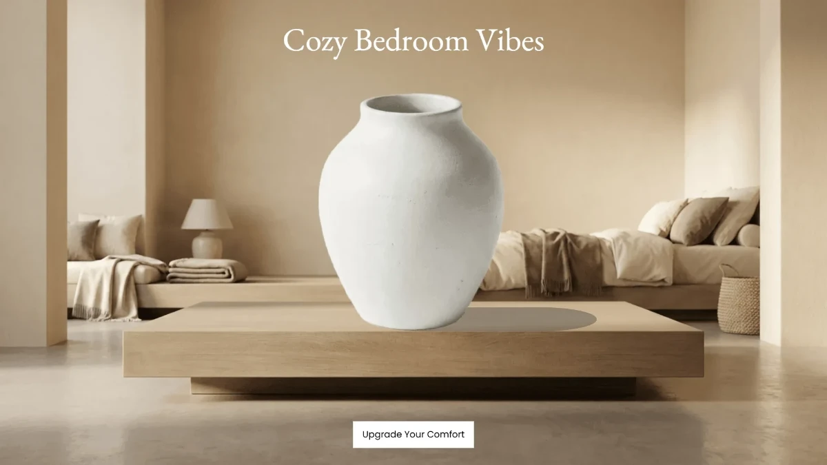 Free Cozy Bedroom Home Decor Background Template to Edit Online