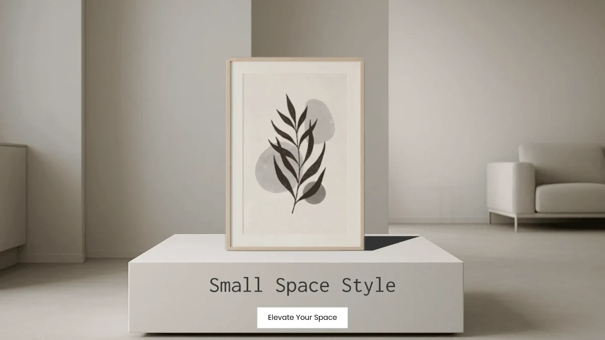 Free Chic Apartment Home Decor Background Template to Edit Online