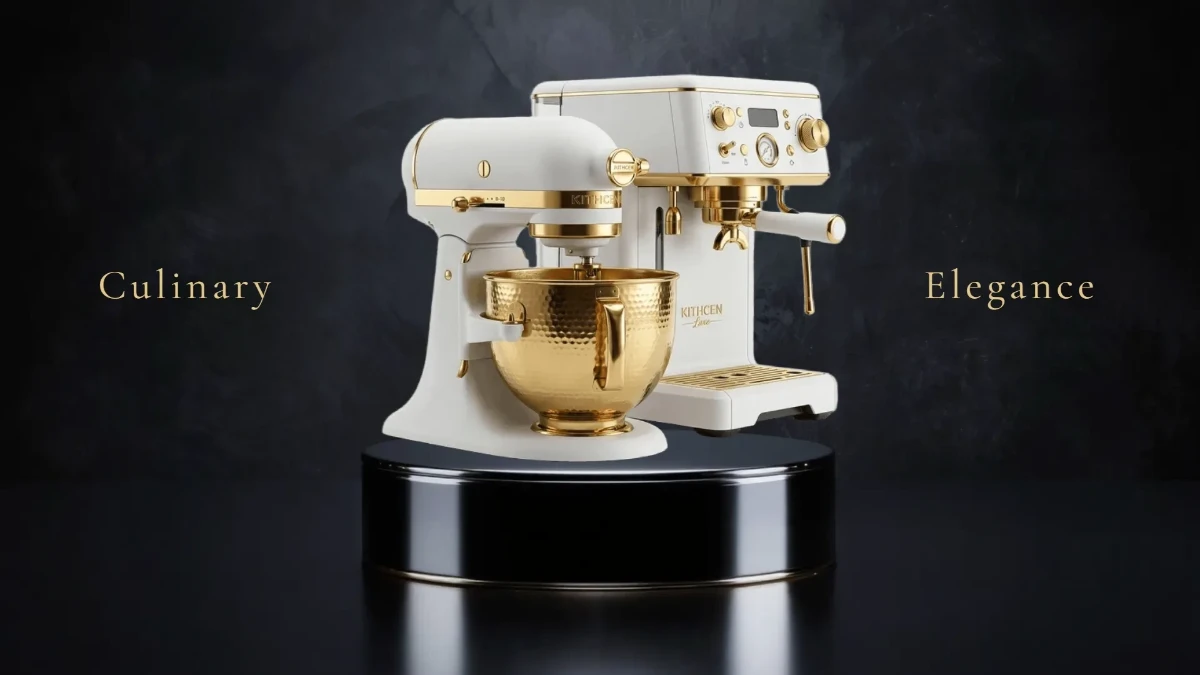 Free Luxury Kitchen Appliance Background Template to Edit Online