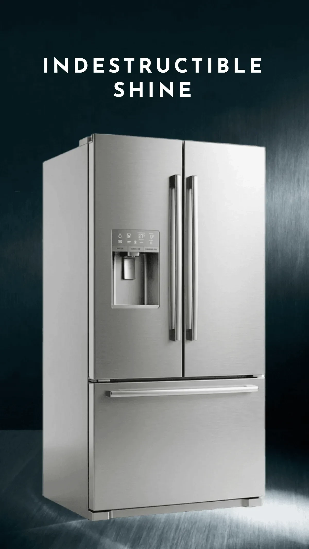 Free Stainless Steel Appliance Background Template to Edit Online