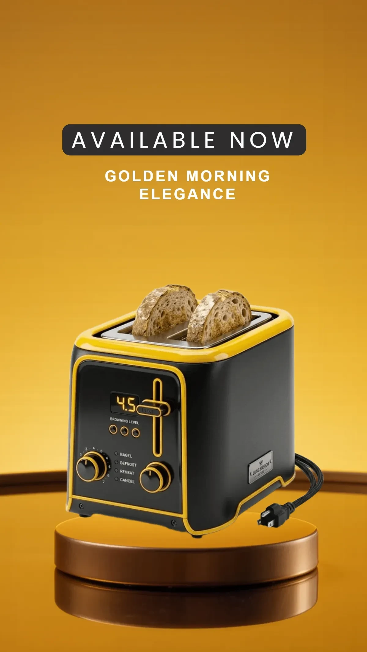 Free Premium Toaster Background Template to Edit Online