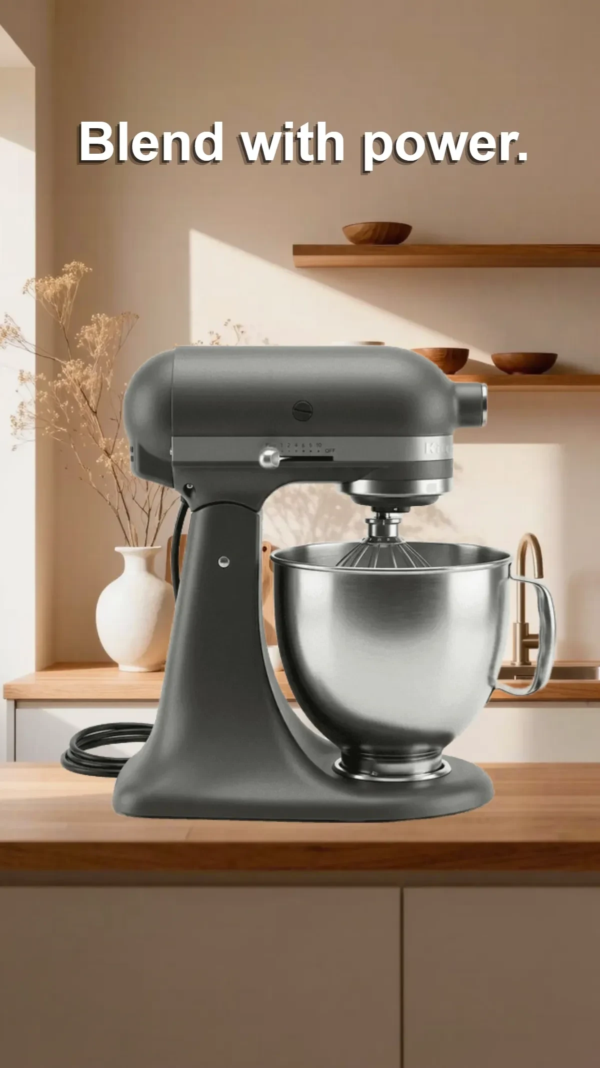 Free Neutral Tone Kitchen Appliance Background Template to Edit Online