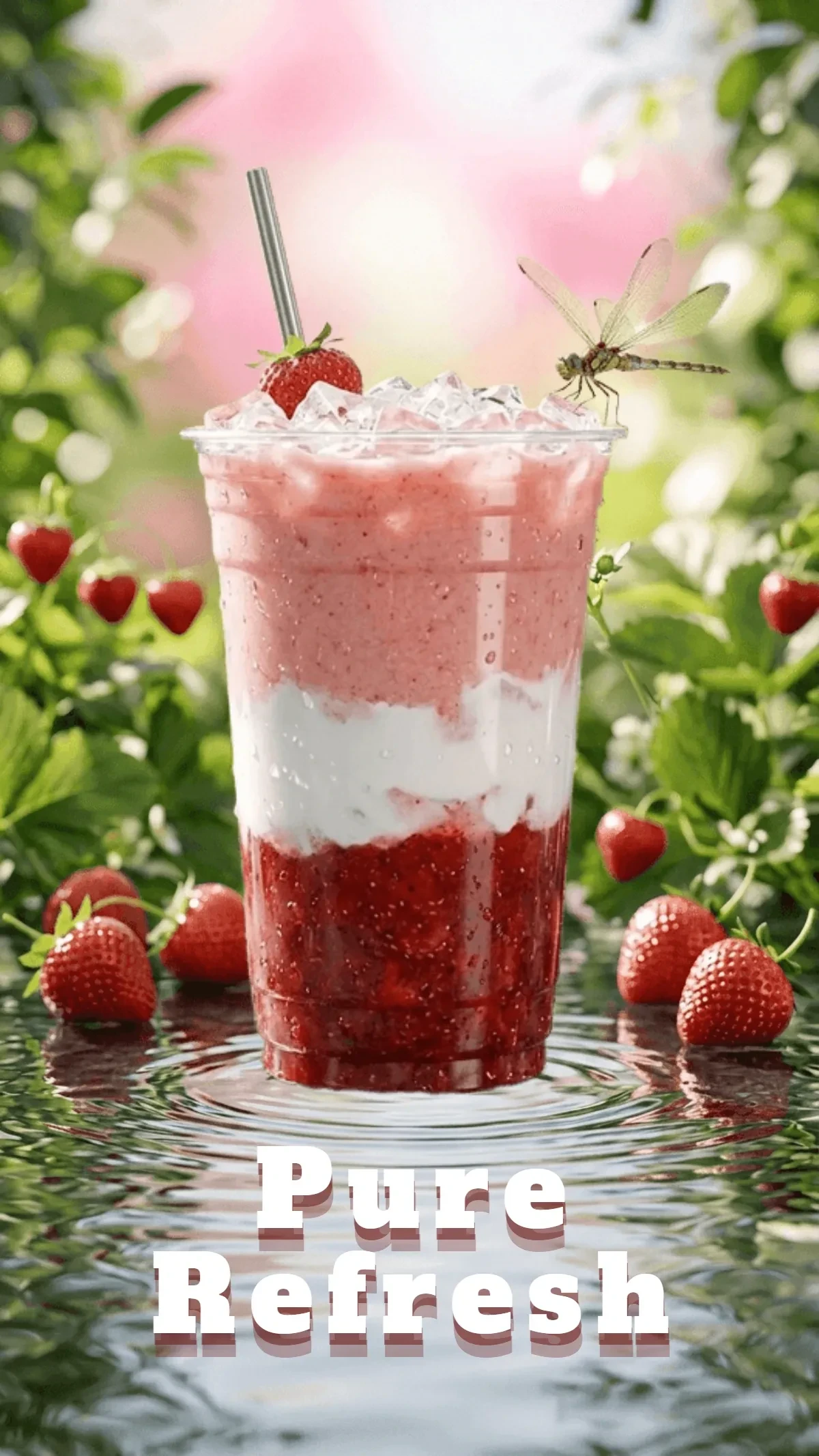 Free Summer Smoothie Bowl Background Template to Edit Online