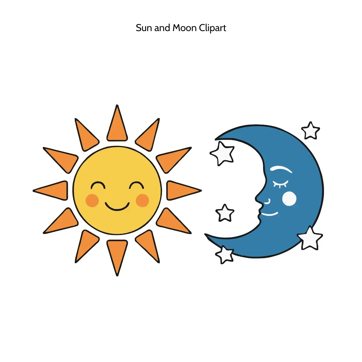Free Sun and Moon Vector Clipart (PNG, SVG) to Edit Online Free Sun and Moon Vector Clipart (PNG, SVG) to Edit Online