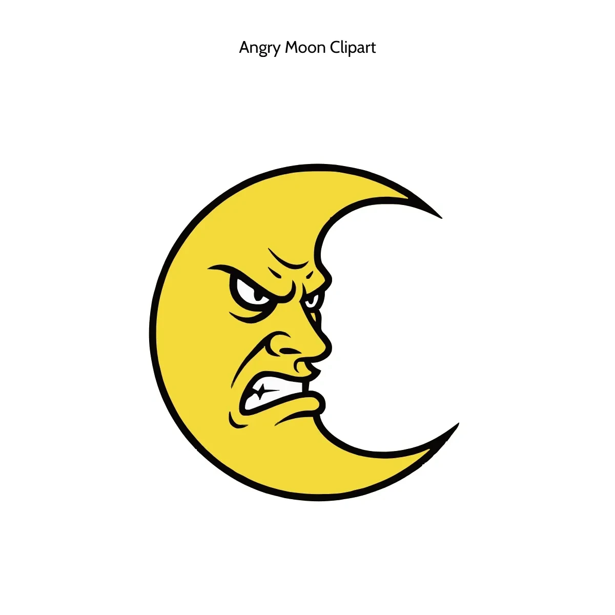 Free Angry Moon Vector Clipart (PNG, SVG) to Edit Online Free Angry Moon Vector Clipart (PNG, SVG) to Edit Online