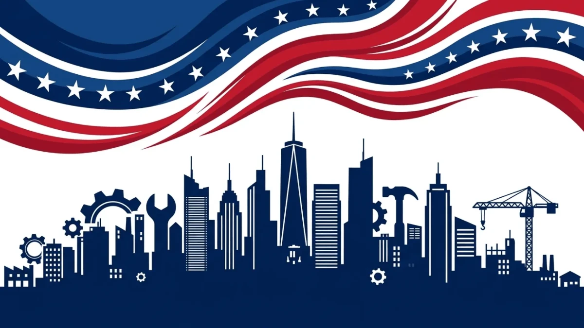 Free Abstract Labor Day Background Template to Edit Online