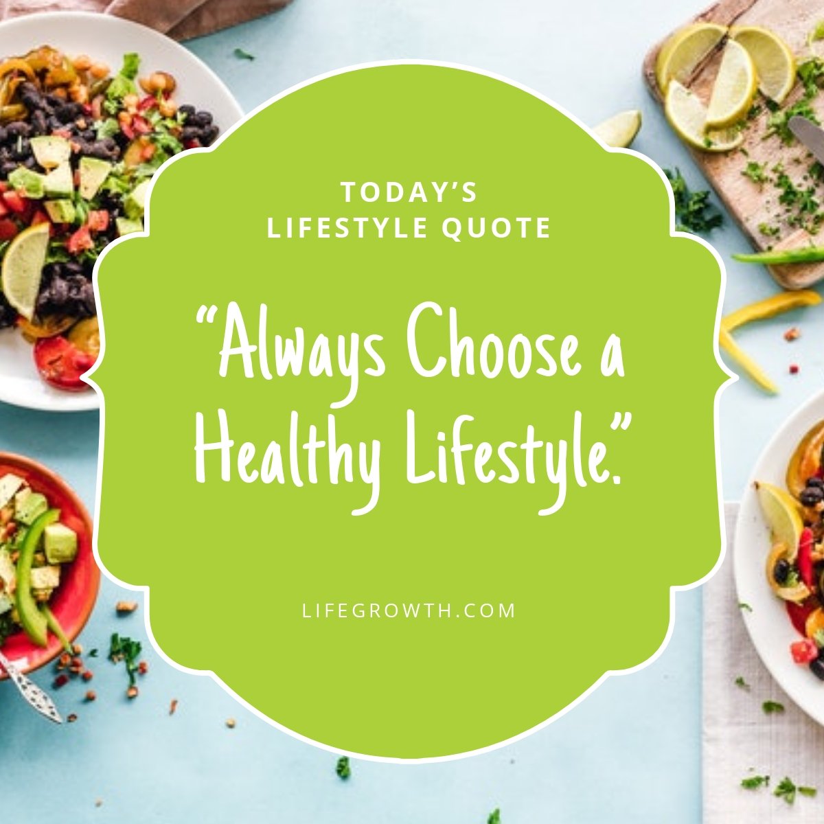 Lifestyle Quote Linkedin Post Template
