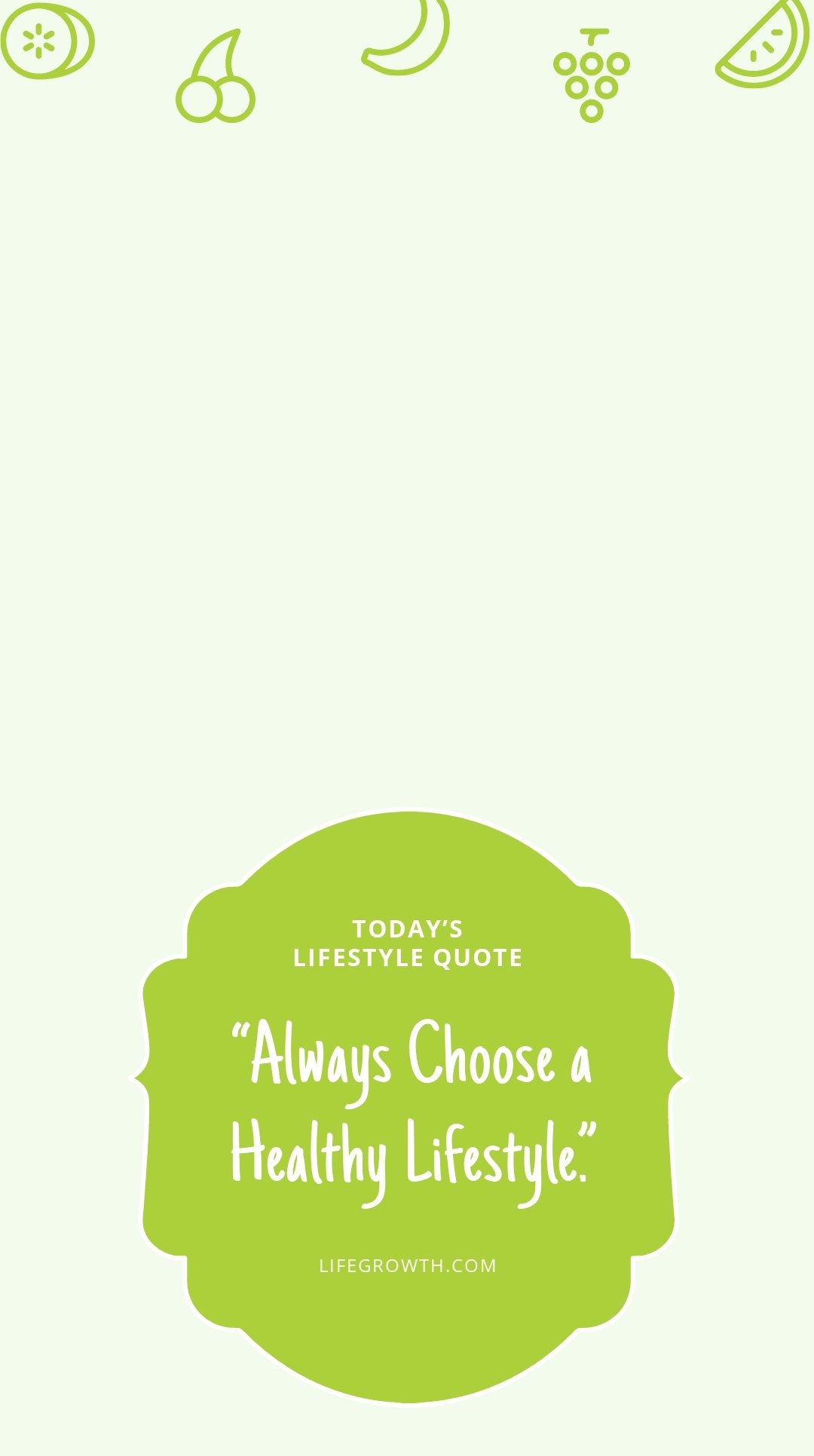 Lifestyle Quote Snapchat Geofilter Template