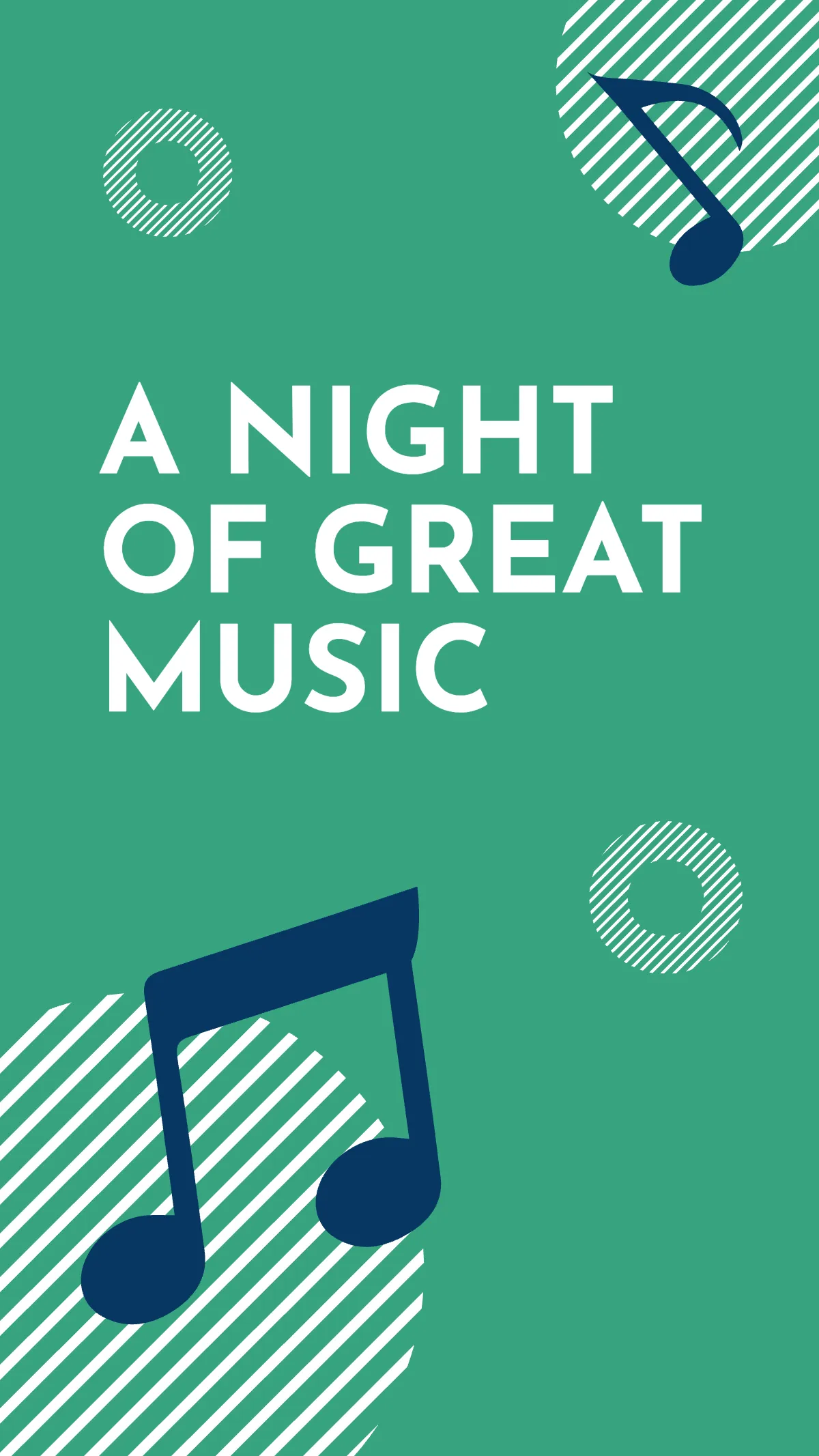 Free Charity Concert Instagram Story Template to Edit Online