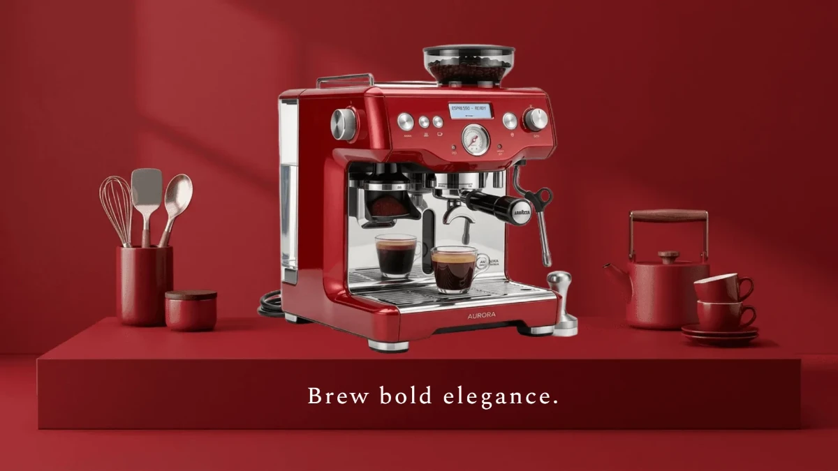 Free High-End Kitchen Appliance Background Template to Edit Online