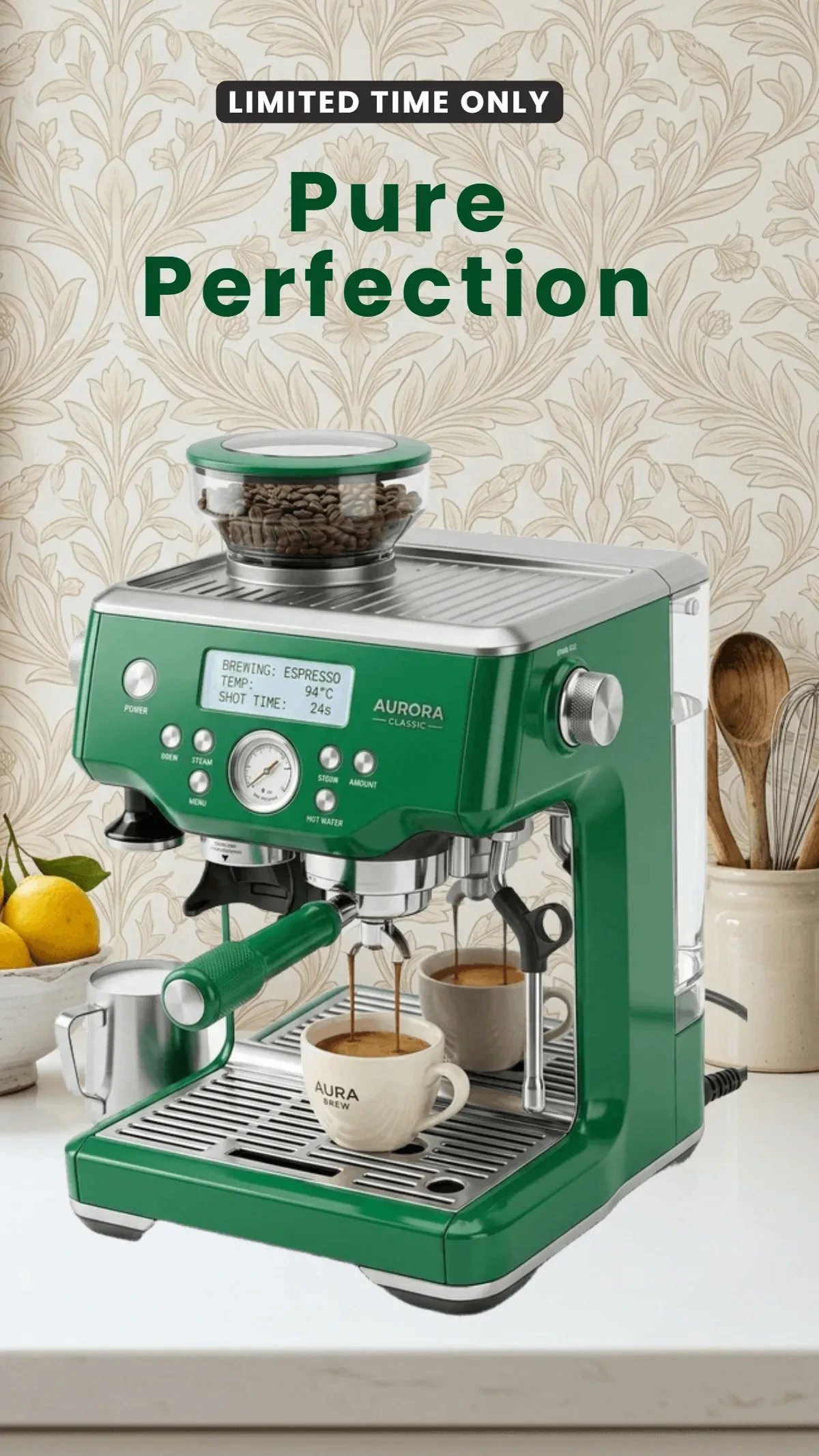 Free Refined Kitchen Appliance Background Template to Edit Online