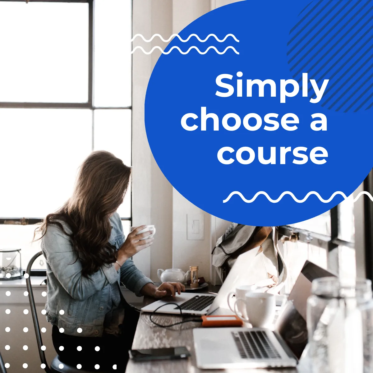 Free Online Course Facebook Carousel Ad Template to Edit Online