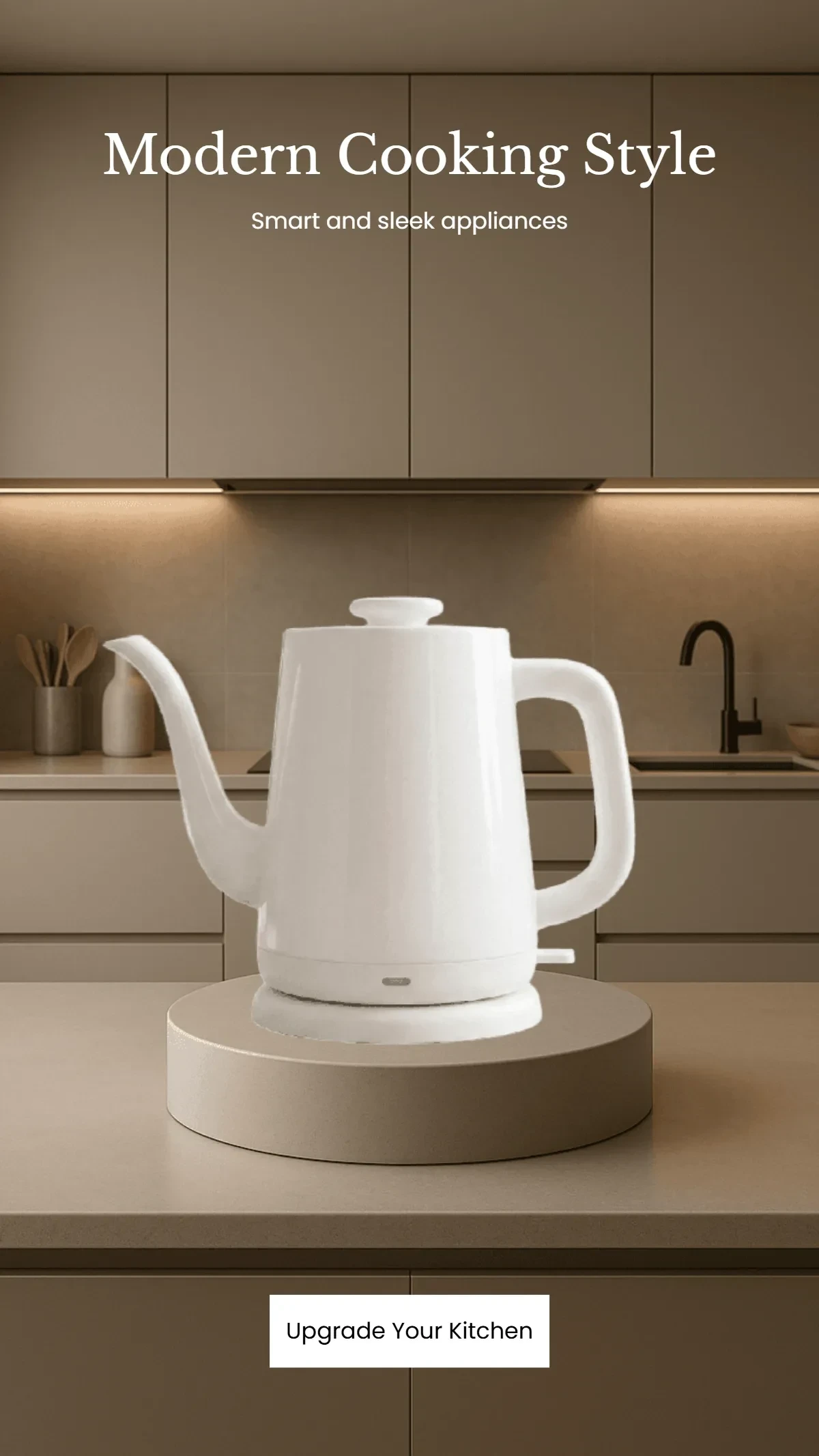 Free Modern Cooking Appliance Background Template to Edit Online