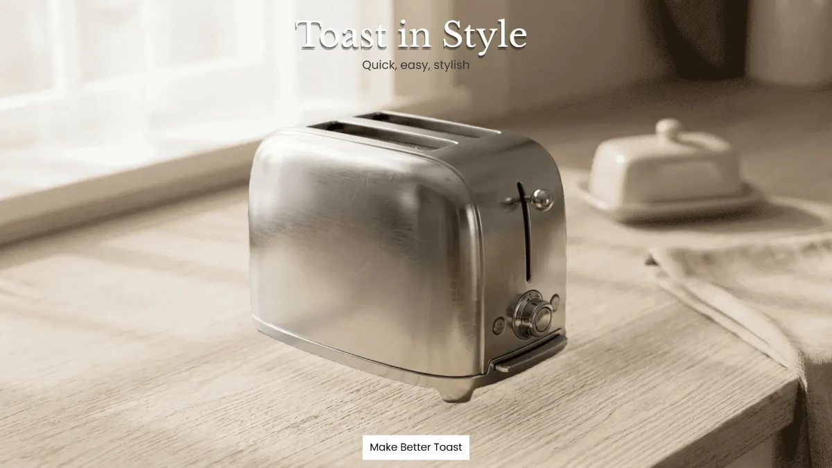 Free Trendy Toaster Background Template to Edit Online