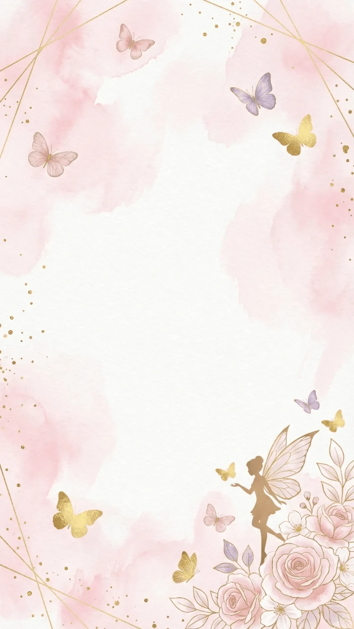 Free Pink Pastel Watercolor Background Template to Edit Online