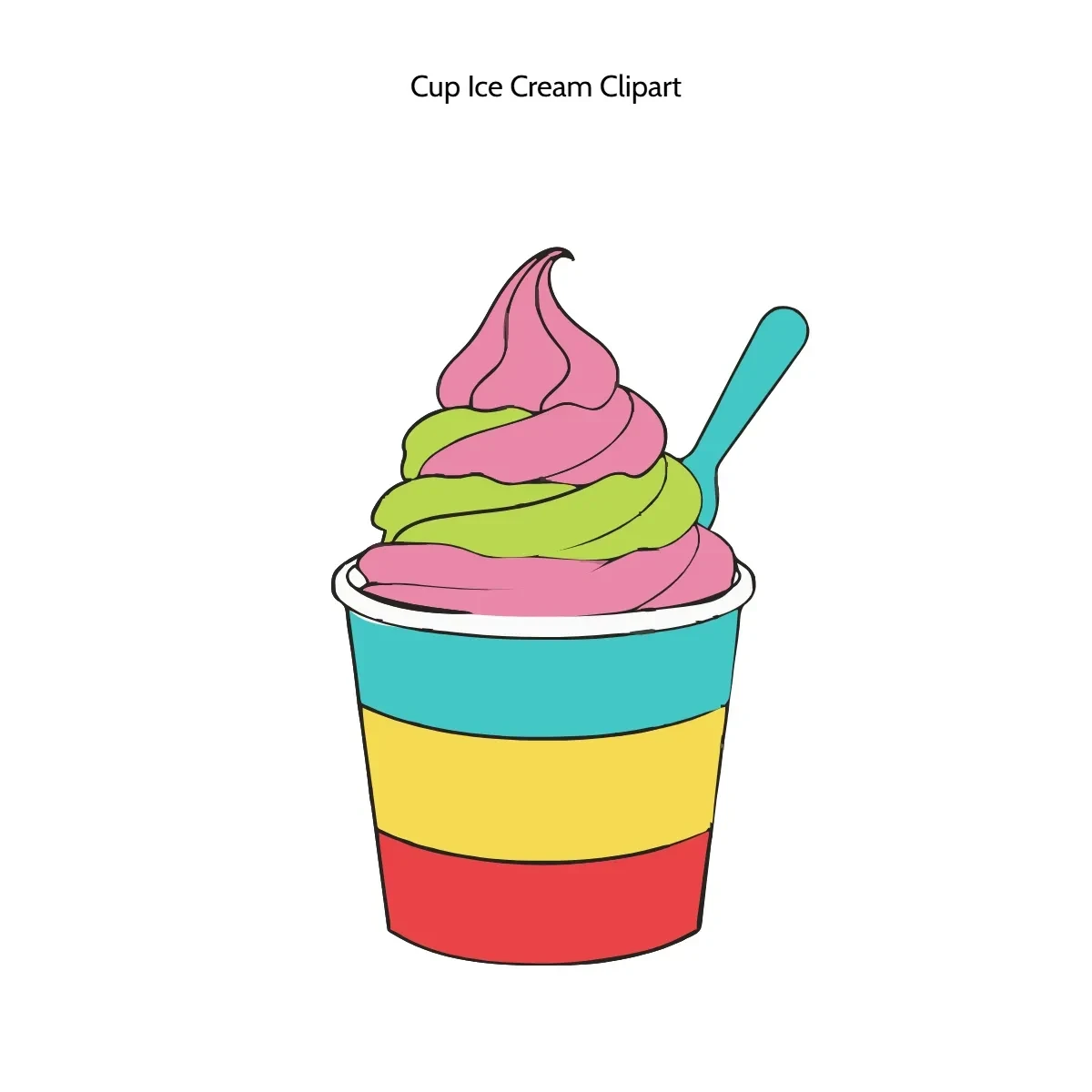 Free Cup Ice Cream Vector Clipart (PNG, SVG) to Edit Online Free Cup Ice Cream Vector Clipart (PNG, SVG) to Edit Online