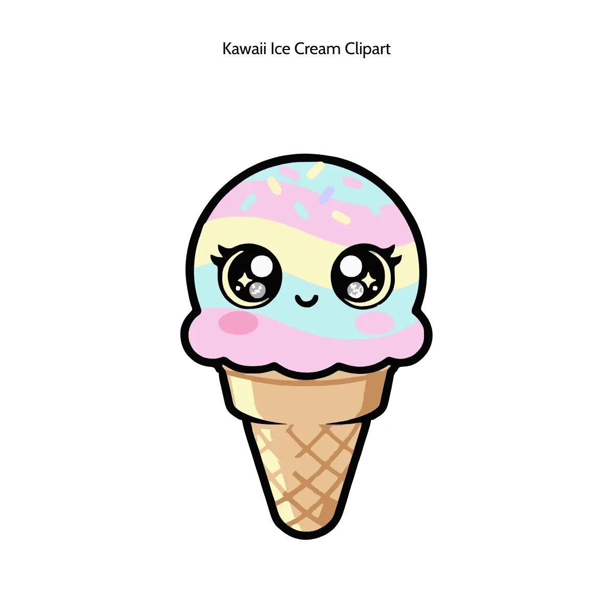 Free Kawaii Ice Cream Vector Clipart (PNG, SVG) to Edit Online Free Kawaii Ice Cream Vector Clipart (PNG, SVG) to Edit Online