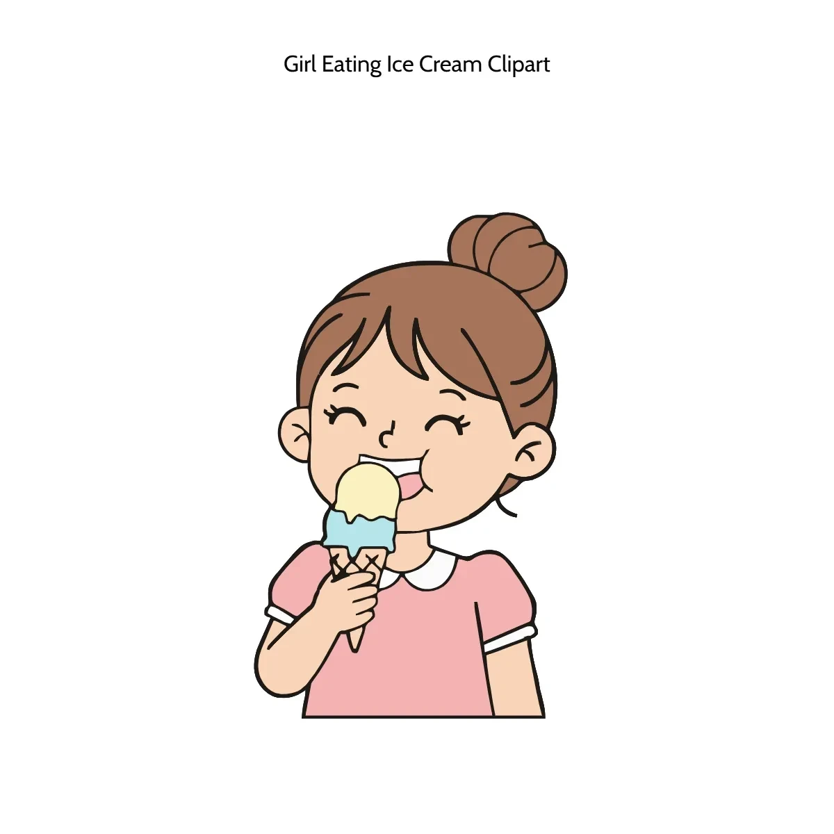 Free Girl Eating Ice Cream Vector Clipart (PNG, SVG) to Edit Online Free Girl Eating Ice Cream Vector Clipart (PNG, SVG) to Edit Online