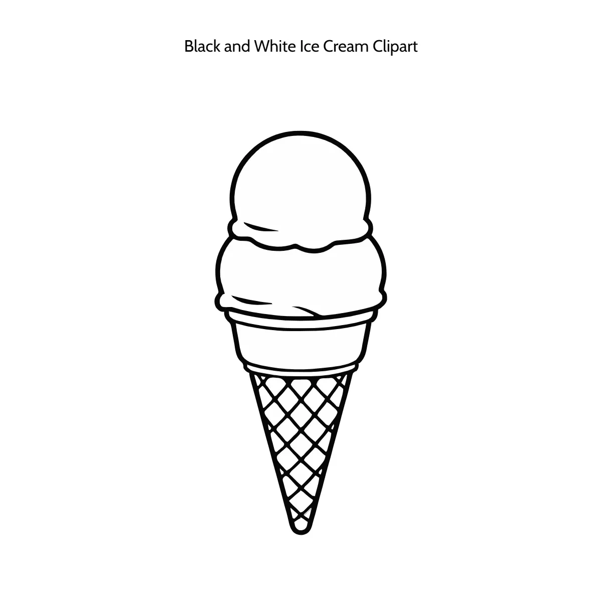 Free Black and White Ice Cream Vector Clipart (PNG, SVG) to Edit Online Free Black and White Ice Cream Vector Clipart (PNG, SVG) to Edit Online