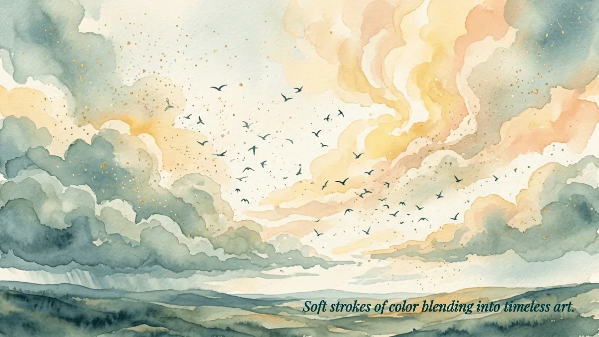 Free Vintage Watercolor Wash Background Template to Edit Online
