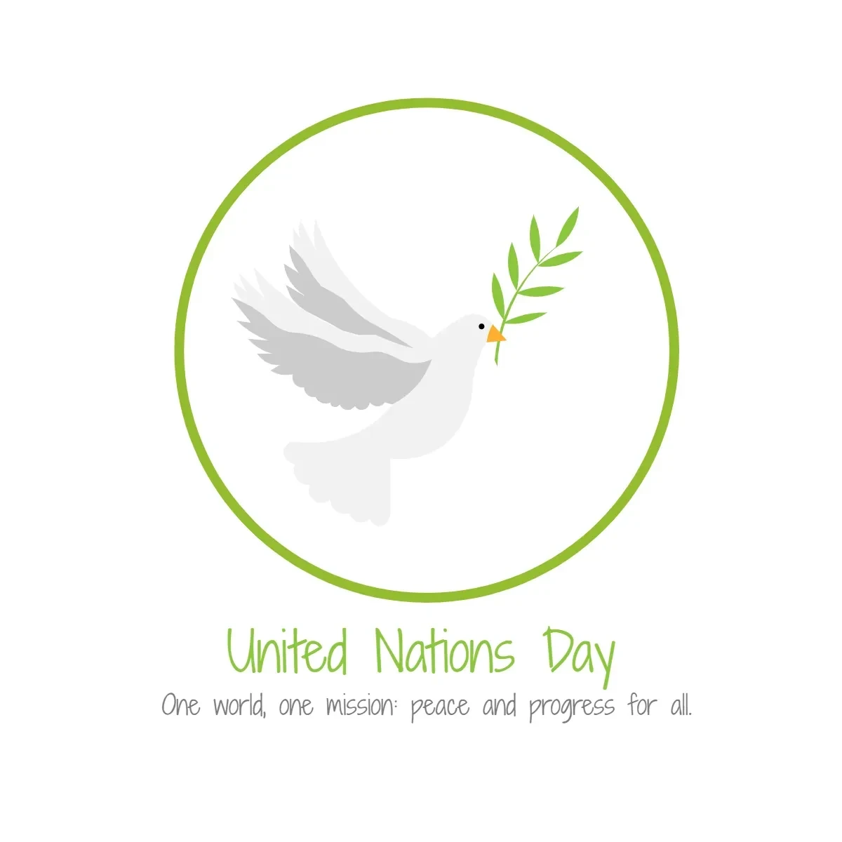 Free United Nations Day Simple Clip Art Template to Edit Online Free United Nations Day Simple Clip Art Template to Edit Online