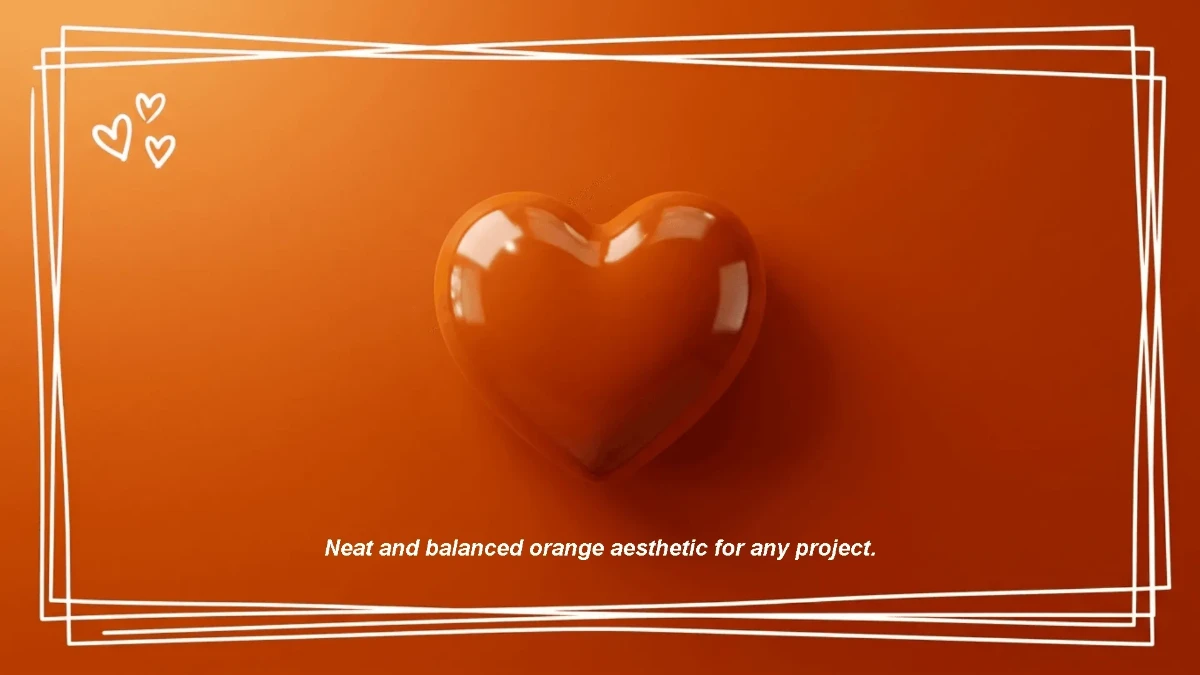 Free Clean Orange Background Template to Edit Online Free Clean Orange Background Template to Edit Online