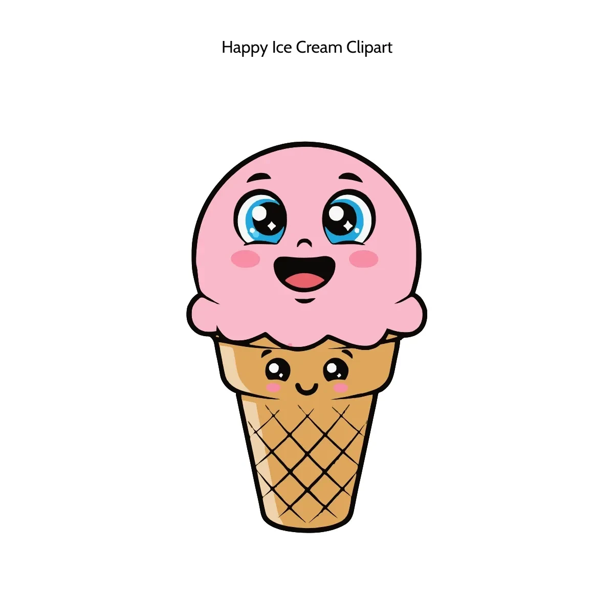 Free Happy Ice Cream Vector Clipart (PNG, SVG) to Edit Online Free Happy Ice Cream Vector Clipart (PNG, SVG) to Edit Online