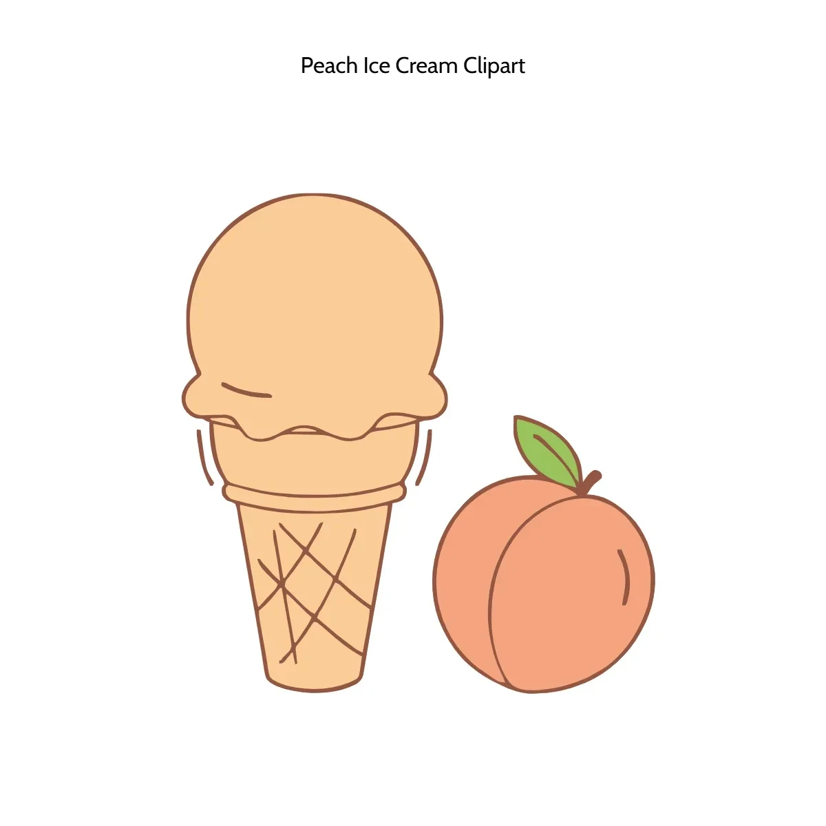 Free Peach Ice Cream Vector Clipart (PNG, SVG) to Edit Online Free Peach Ice Cream Vector Clipart (PNG, SVG) to Edit Online