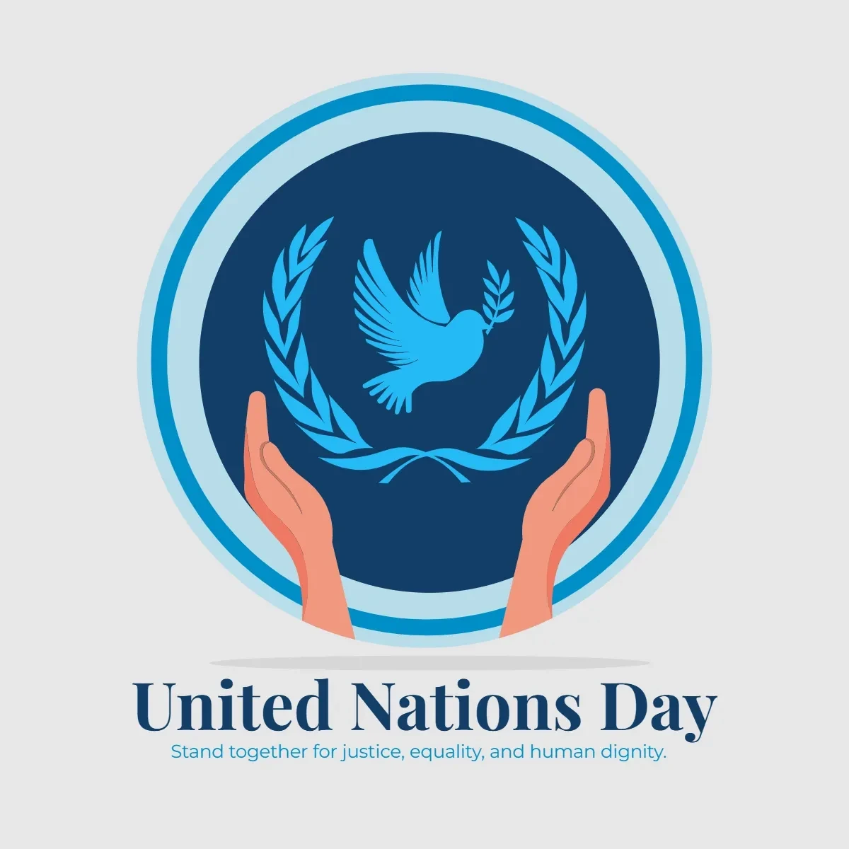 Free United Nations Day Emblem Clip Art Template to Edit Online Free United Nations Day Emblem Clip Art Template to Edit Online