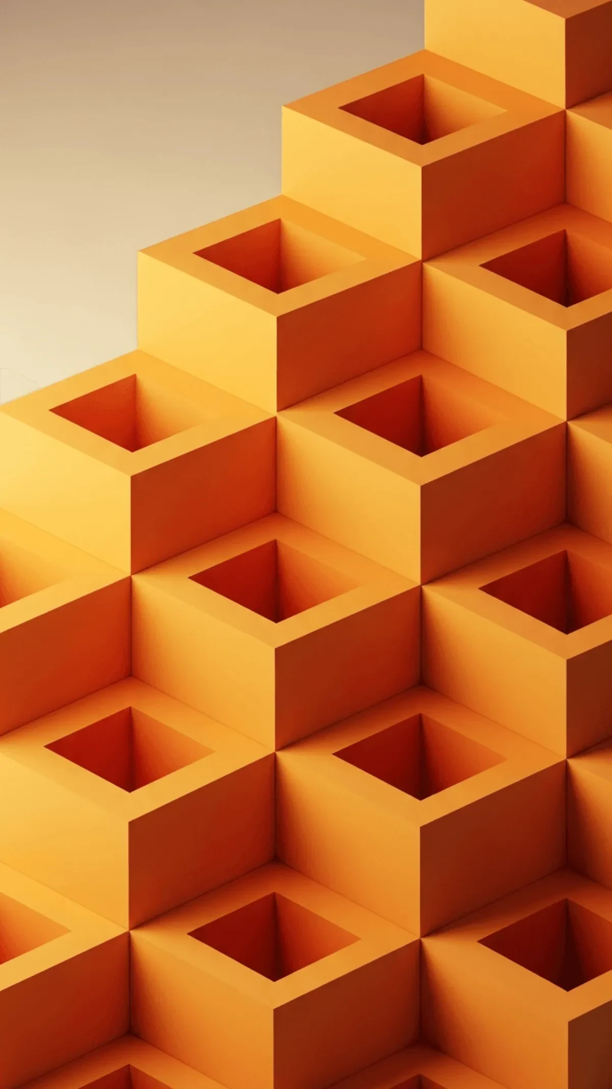 Free Abstract Orange Background Template to Edit Online