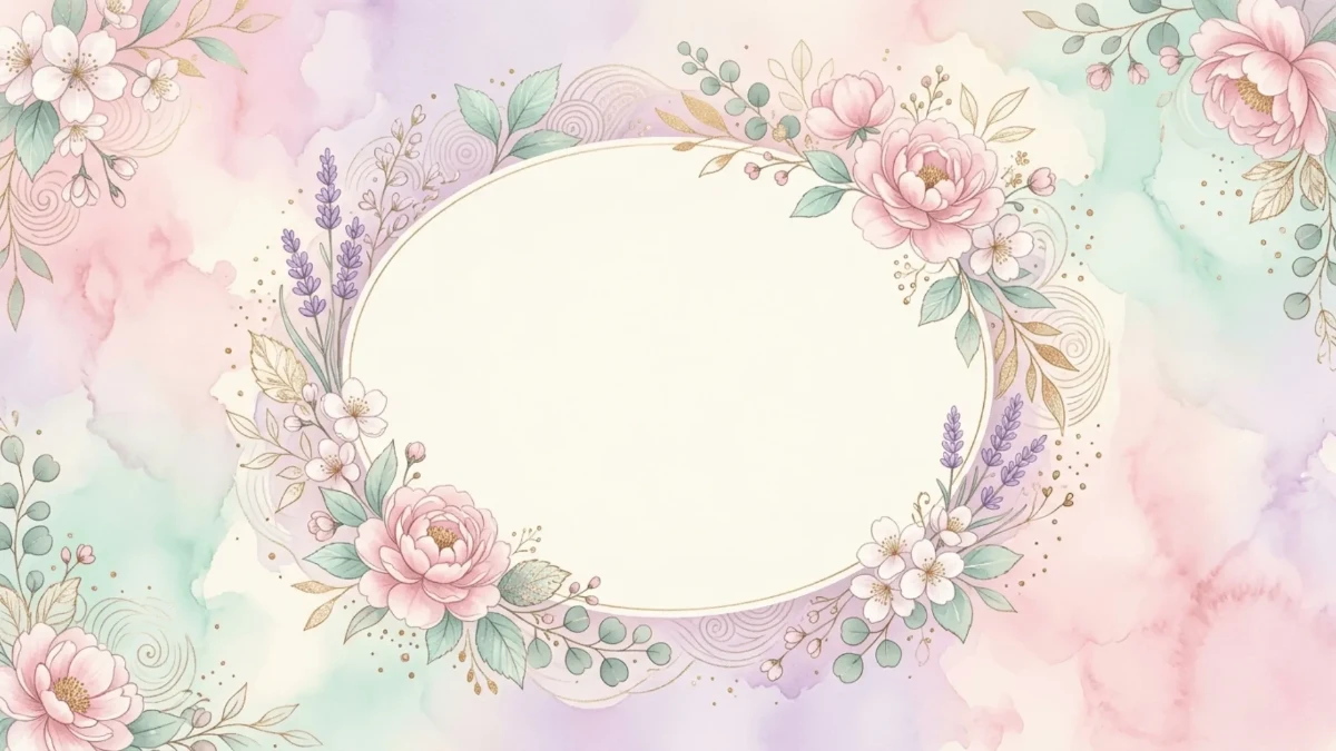 Free Feminine Pastel Aesthetic Background Template to Edit Online