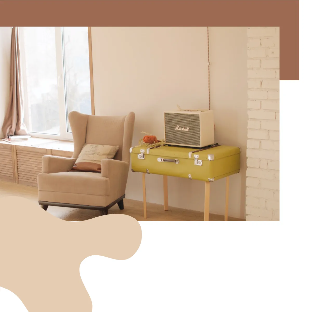 Free Interior Design Facebook Carousel Ad Template to Edit Online