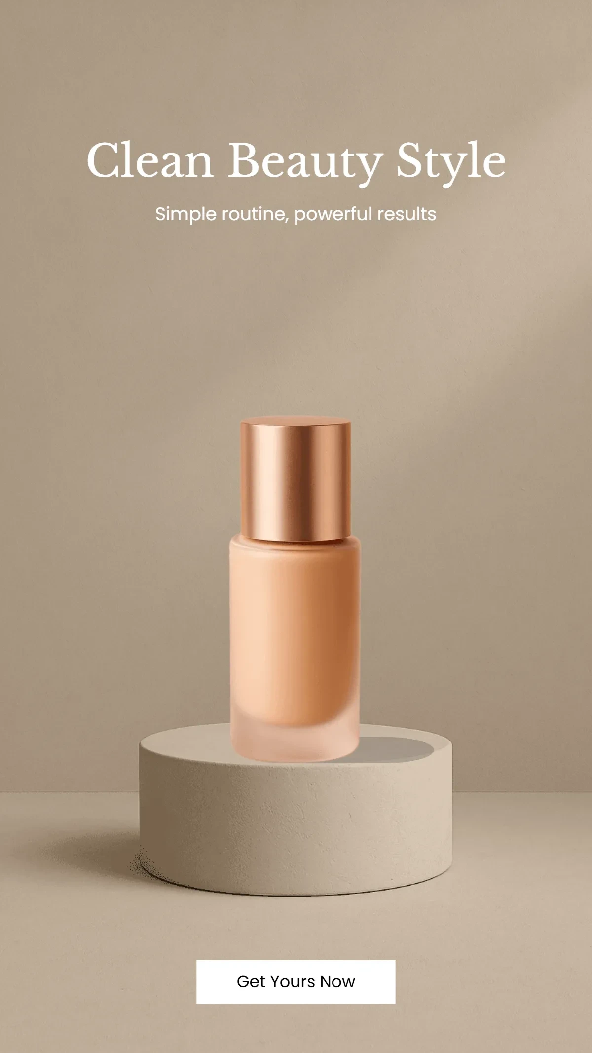 Free Minimalist Beauty Background Template to Edit Online
