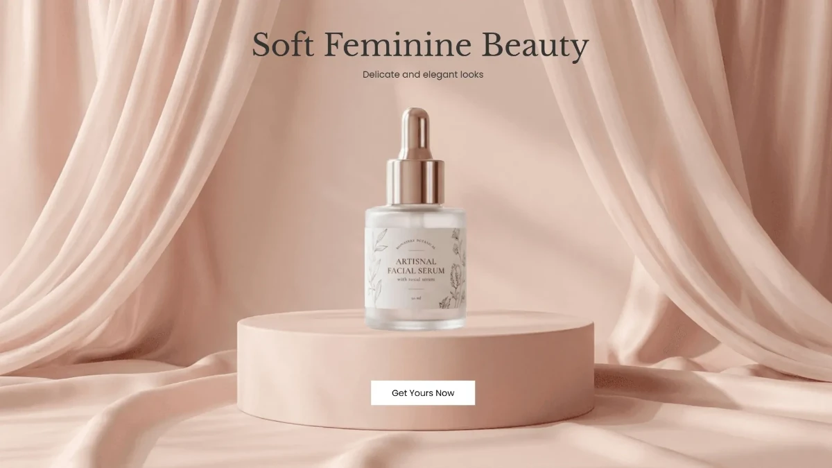 Free Feminine Cosmetic Background Template to Edit Online