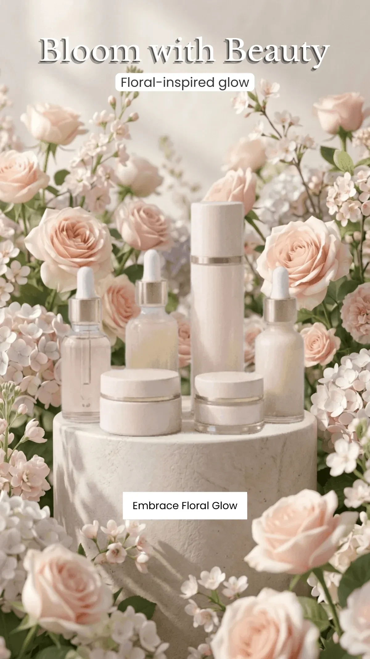 Free Floral Beauty Background Template to Edit Online