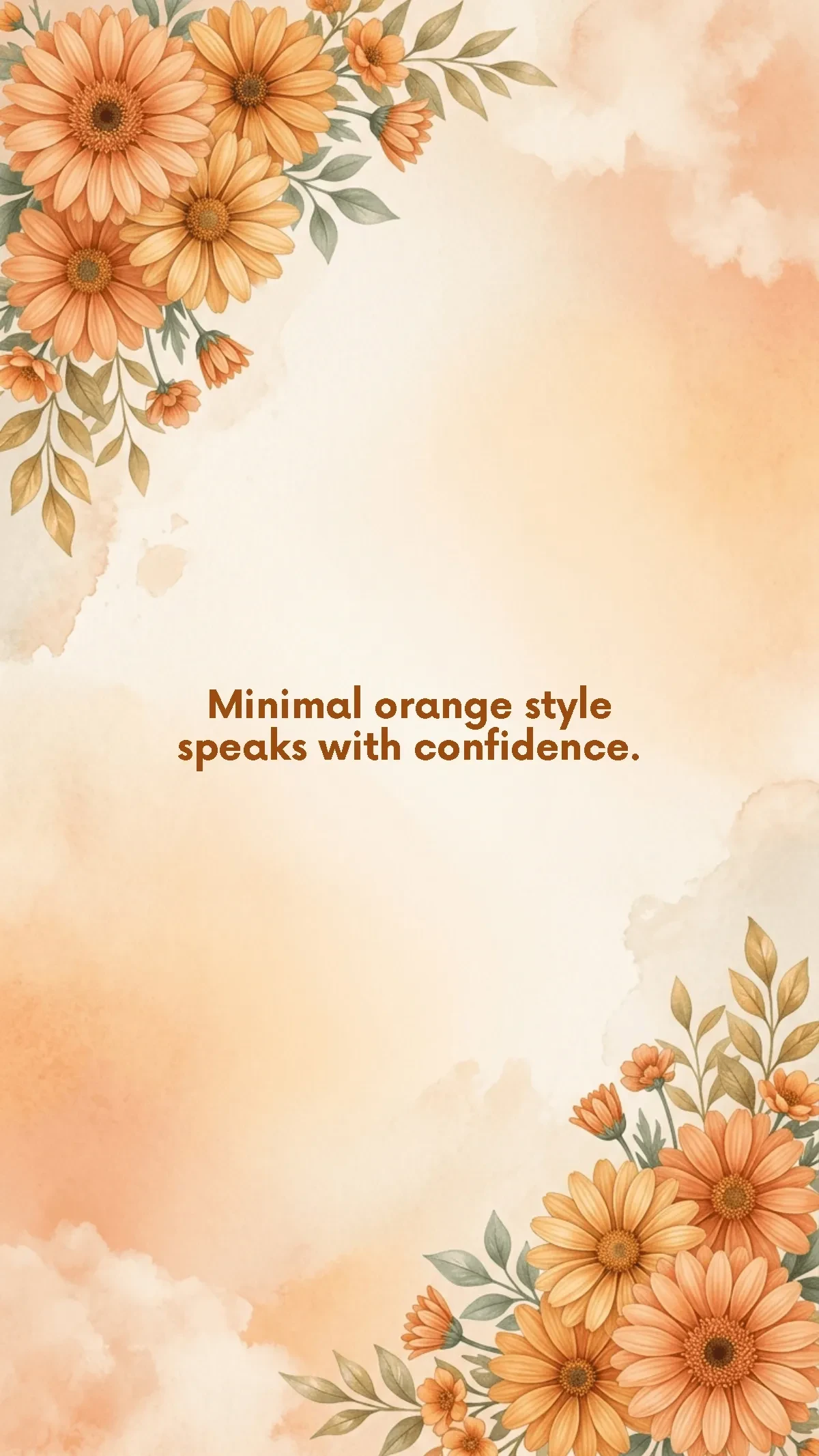 Free Modern Aesthetic Orange Background Template to Edit Online Free Modern Aesthetic Orange Background Template to Edit Online