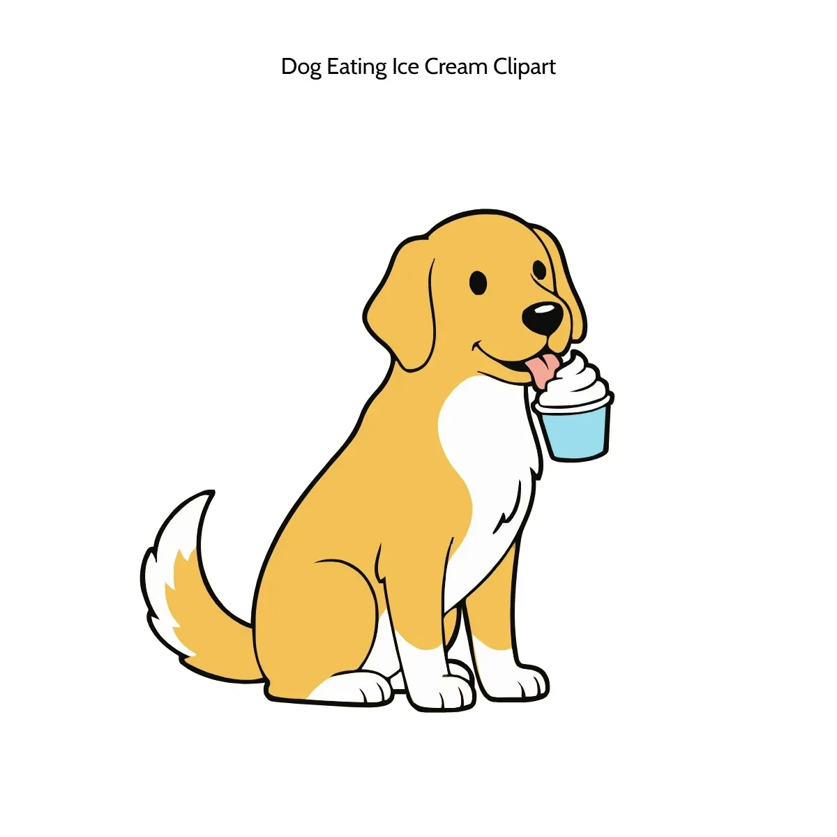 Free Dog Eating Ice Cream Vector Clipart (PNG, SVG) to Edit Online Free Dog Eating Ice Cream Vector Clipart (PNG, SVG) to Edit Online