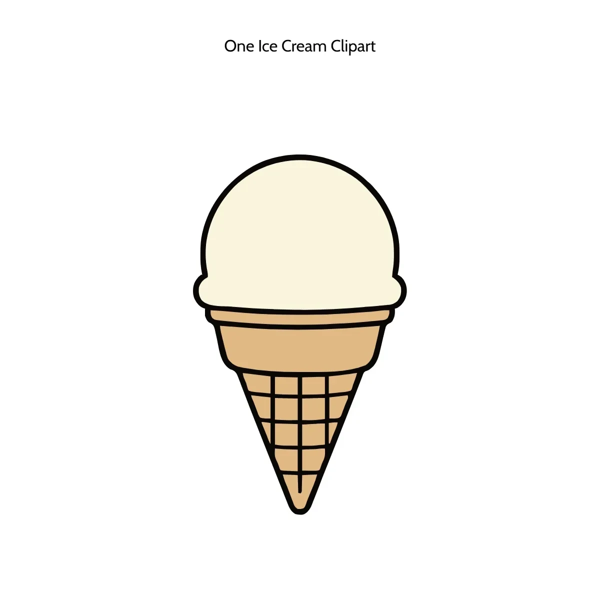 Free One Ice Cream Vector Clipart (PNG, SVG) to Edit Online Free One Ice Cream Vector Clipart (PNG, SVG) to Edit Online