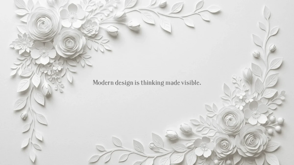 Free Modern White Background Template to Edit Online