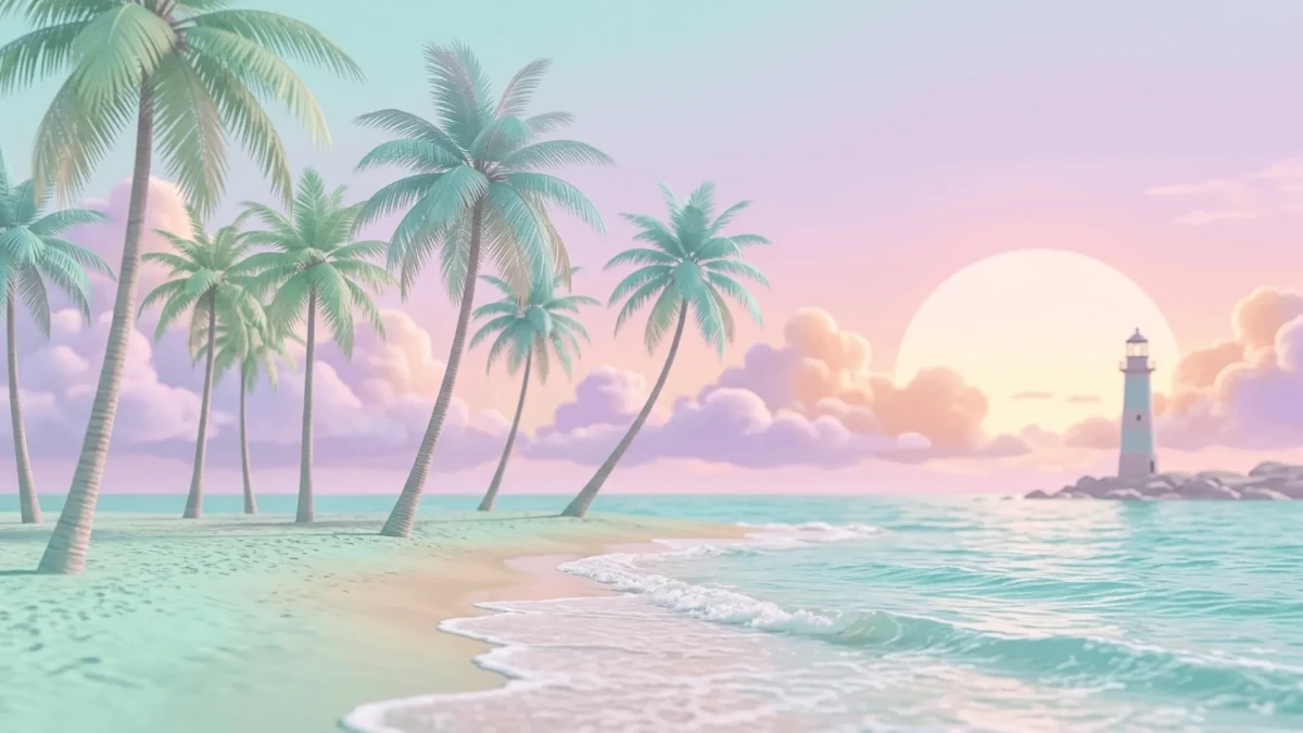 Free Pastel Sunset Background Template to Edit Online