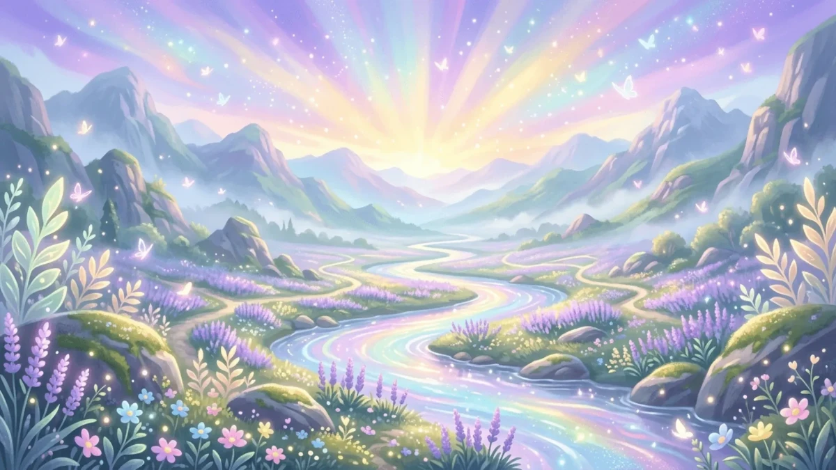 Free Pastel Fantasy Background Template to Edit Online