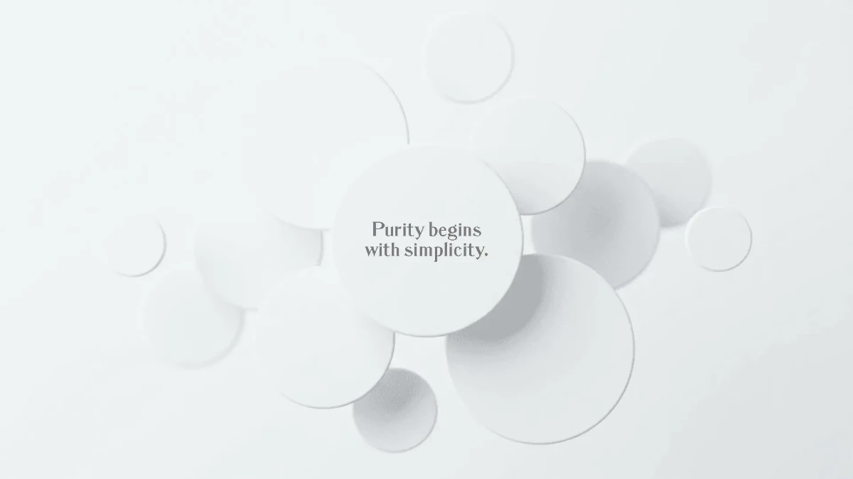 Free Pure White Background Template to Edit Online